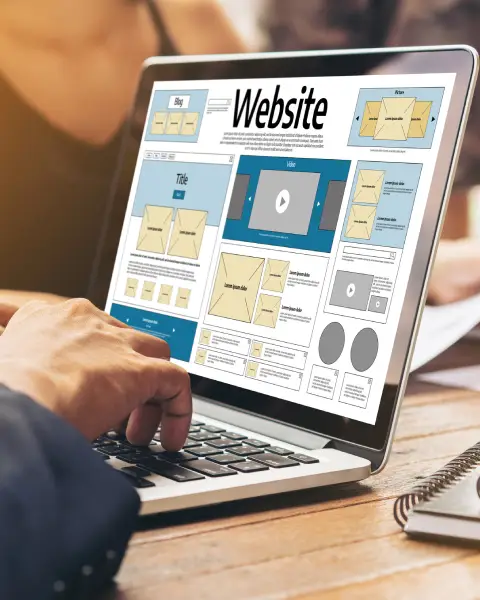 Website design software provide snugly template for online retail business and e-commerce